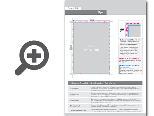 Product Bild multiloft-flyer_din_a4_hoch_(21_0_cm_x_29_7_cm)__4_0_farbig_(einseitiger_druck)