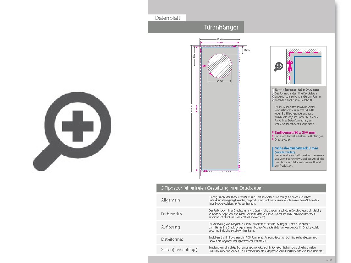 Product Bild t__ranh__nger_klassisch_4_0-farbig_(einseitiger_druck)__mit_hei__folienpr__gung_gold
